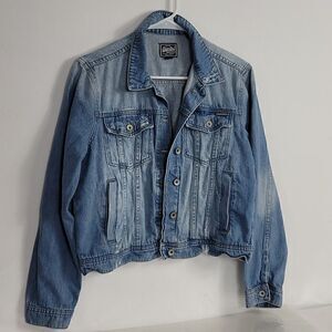 Vintage SuperDry Denim Jacket Size Large